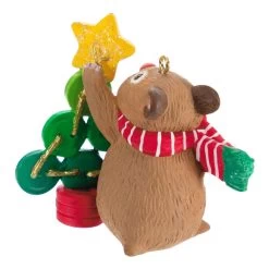 Hallmark Cute As A Button Ornament -Hallmark Toys Shop Hamster With Button Tree Keepsake Ornament 1599QXR8259 06