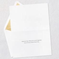 Hallmark Floral Happy Quilled Paper Handmade Birthday Card -Hallmark Toys Shop Happy and Flowers Quilled Paper Birthday Card for Her 1299LAD2728 03