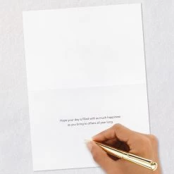 Hallmark Floral Happy Quilled Paper Handmade Birthday Card -Hallmark Toys Shop Happy and Flowers Quilled Paper Birthday Card for Her 1299LAD2728 06