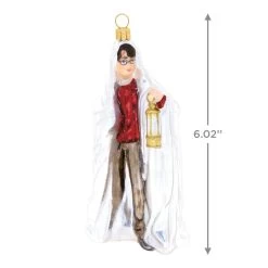 Hallmark Harry Potter™ Using The Invisibility Cloak™ Glass Ornament -Hallmark Toys Shop Harry Potter Invisibility Cloak Keepsake Ornament 1QEP3039 03
