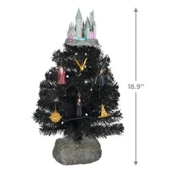 Hallmark Harry Potter™ The Wizarding World™ Miniature Tree Set With Light And Sound -Hallmark Toys Shop Harry Potter Keepsake Miniature Tree Ornaments Set 1QFM3363 03