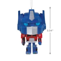 Hasbro® Transformers™ Optimus Prime Funko POP!® Hallmark Ornament -Hallmark Toys Shop Hasbro Transformers Optimus Prime Funko POP Christmas Ornament 3HCM2307 03
