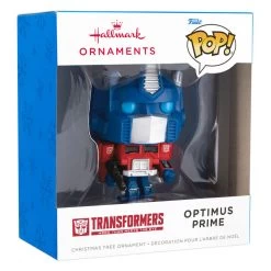Hasbro® Transformers™ Optimus Prime Funko POP!® Hallmark Ornament -Hallmark Toys Shop Hasbro Transformers Optimus Prime Funko POP Christmas Ornament 3HCM2307 04
