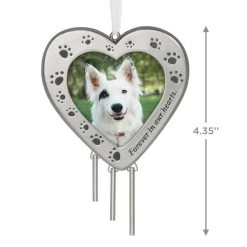Hallmark Forever In Our Hearts Metal Photo Frame Pet Memorial Ornament -Hallmark Toys Shop HeartShaped Pet Picture Frame Keepsake Ornament 1999QHX3087 03