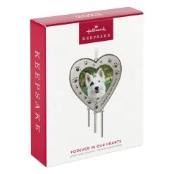 Hallmark Forever In Our Hearts Metal Photo Frame Pet Memorial Ornament -Hallmark Toys Shop HeartShaped Pet Picture Frame Keepsake Ornament 1999QHX3087 04