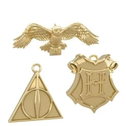 Hallmark Mini Harry Potter™ The Wizarding World™ Metal Ornaments, Set Of 3