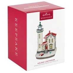 Hallmark Holiday Lighthouse 2023 Ornament With Light -Hallmark Toys Shop Holiday Lighthouse Keepsake Ornament 2799QXR8237 04