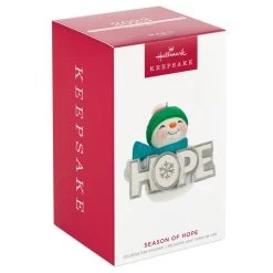 Hallmark Season Of Hope Snowman Ornament With Light -Hallmark Toys Shop Hope Sparkly Snowman Keepsake Ornament 2999QGO2659 04