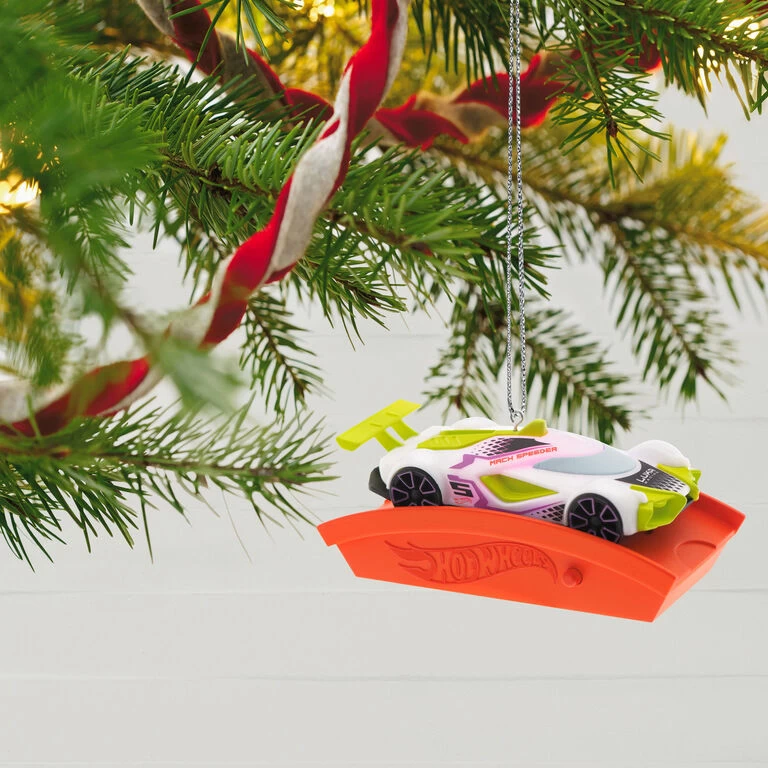 Hallmark Hot Wheels™ Mach Speeder™ Ornament With Light 4 Hallmark Hot Wheels™ Mach Speeder™ Ornament With Light - Image 2