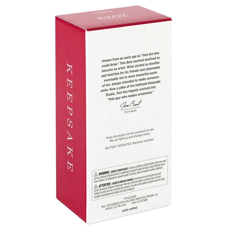 Hallmark Hot Wheels™ Mach Speeder™ Ornament With Light 7 Hallmark Hot Wheels™ Mach Speeder™ Ornament With Light - Image 5