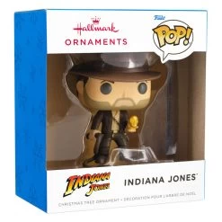 Indiana Jones™ Funko POP!® Hallmark Ornament -Hallmark Toys Shop Indiana Jones Funko POP Christmas Ornament 3HCM2310 04