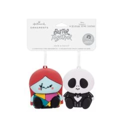 Better Together Disney Tim Burton's The Nightmare Before Christmas Jack And Sally Magnetic Hallmark Ornaments, Set Of 2 -Hallmark Toys Shop Jack Skellington and Sally Christmas Ornaments 3HCM2400 04