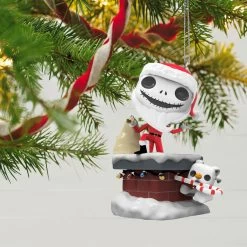 Hallmark Disney Tim Burton's The Nightmare Before Christmas Jack Skellington And Zero Funko POP!® Ornament -Hallmark Toys Shop Jack Skellington and Zero Funko Keepsake Ornament 2699QXD6709 02