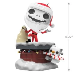 Hallmark Disney Tim Burton's The Nightmare Before Christmas Jack Skellington And Zero Funko POP!® Ornament -Hallmark Toys Shop Jack Skellington and Zero Funko Keepsake Ornament 2699QXD6709 03