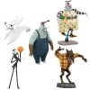 Hallmark Disney Tim Burton's The Nightmare Before Christmas Citizens Of Halloween Town Ornaments, Set Of 5 -Hallmark Toys Shop Jack Zero Wolfman Behemoth Clown Keepsake Ornaments 7499QFO5307 01