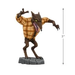 Hallmark Disney Tim Burton's The Nightmare Before Christmas Citizens Of Halloween Town Ornaments, Set Of 5 -Hallmark Toys Shop Jack Zero Wolfman Behemoth Clown Keepsake Ornaments 7499QFO5307 07