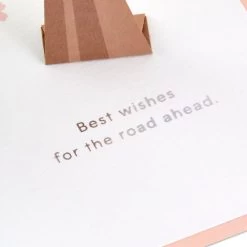 Hallmark Best Wishes For The Road Ahead 3D Pop-Up Wedding Card -Hallmark Toys Shop Just Married Car 3D PopUp Wedding Card 1299LAD2903 03