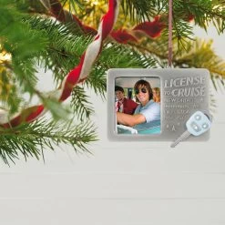 Hallmark License To Cruise 2023 Metal Photo Frame Ornament -Hallmark Toys Shop License to Cruise Picture Frame Keepsake Ornament 1599QHX3019 02