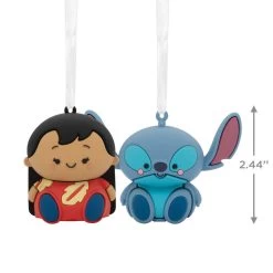Better Together Disney Lilo & Stitch Magnetic Hallmark Ornaments, Set Of 2 -Hallmark Toys Shop Lilo and Stitch Christmas Ornaments 3HCM2403 03