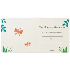 Hallmark The Lion And The Mouse Board Book And Lion Lovey Blanket Set -Hallmark Toys Shop Lion Lovey Blanket Lion Mouse Kindness Board Book Set 1BBY4783 04