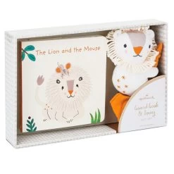 Hallmark The Lion And The Mouse Board Book And Lion Lovey Blanket Set -Hallmark Toys Shop Lion Lovey Blanket Lion Mouse Kindness Board Book Set 1BBY4783 07