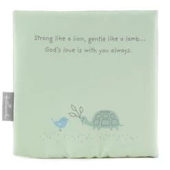 Hallmark The Lion And The Lamb: A Touch & Feel Book About God's Love Cloth Book -Hallmark Toys Shop Lion and Lamb Touch Feel Soft Plush Cloth Book 1BBY4854 02