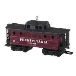 Hallmark Lionel® Pennsylvania K4 Caboose Metal Ornament -Hallmark Toys Shop Lionel Trains Red and Black Caboose Keepsake Ornament 2199QXI6379 06