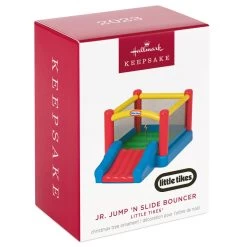 Hallmark Little Tikes® Jr. Jump 'n Slide Bouncer Ornament -Hallmark Toys Shop Little Tikes Bounce House Keepsake Ornament 1899QXI7359 04