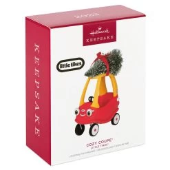 Hallmark Little Tikes® Cozy Coupe® Ornament -Hallmark Toys Shop Little Tikes Cozy Coupe Keepsake Ornament 1899QXI7439 04