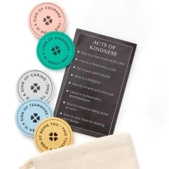 Hallmark Little World Changers™ And Kind Culture Co. The Doll Kind Boy, 12" 14 Hallmark Little World Changers™ And Kind Culture Co. The Doll Kind Boy, 12" -Hallmark Toys Shop Little World Changers Medium Skin Boy Doll With Tokens 1KID2087 05