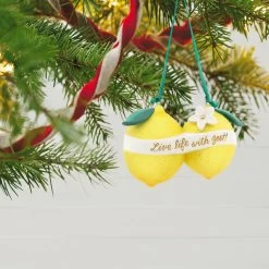 Hallmark Live Life With Zest! Porcelain Ornament -Hallmark Toys Shop Live Life With Zest Lemons Keepsake Ornament 1799QHX3057 02