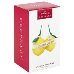 Hallmark Live Life With Zest! Porcelain Ornament -Hallmark Toys Shop Live Life With Zest Lemons Keepsake Ornament 1799QHX3057 04