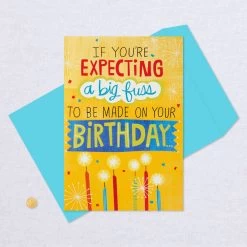 Hallmark 16" Make A Fuss Cake Pop-Up Jumbo Birthday Card -Hallmark Toys Shop Make a Fuss Cake Jumbo Birthday Card 1499CBG1008 06