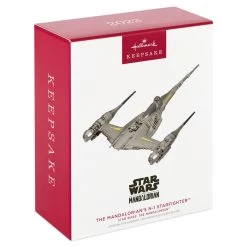 Hallmark Star Wars: The Mandalorian™ The Mandalorian's N-1 Starfighter™ Ornament -Hallmark Toys Shop Mandalorian Starfighter Keepsake Ornament 2999QXI7119 04