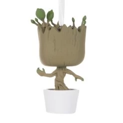 Marvel Guardians Of The Galaxy Groot Funko POP!® Hallmark Ornament -Hallmark Toys Shop Marvel Guardians of the Galaxy Groot Funko POP Christmas Ornament 3HCM1099 06