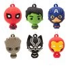 Mini Marvel Super Heroes Shatterproof Hallmark Ornaments, Set Of 6 -Hallmark Toys Shop Marvel Super Heroes Miniature Christmas Ornaments Set of 6 2HCM9228 01