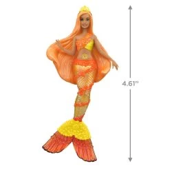 Hallmark Barbie™ Mermaid Ornament With Light 10 Hallmark Barbie™ Mermaid Ornament With Light -Hallmark Toys Shop Mermaid Barbie Keepsake Ornament 1899QXI6999 03