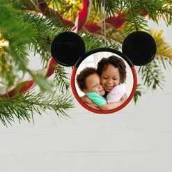 Hallmark Disney Mickey Mouse Ears Silhouette Personalized Photo Ornament -Hallmark Toys Shop Mickey Mouse Ears Shape Personalized Photo Ornament 2499QHE1962B3 02