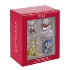 Hallmark Disney 100 Years Of Wonder Classic Characters Ornaments, Set Of 4 20 Hallmark Disney 100 Years Of Wonder Classic Characters Ornaments, Set Of 4 -Hallmark Toys Shop Mickey Pooh Simba Stitch Keepsake Ornaments 5499QXD6767 07