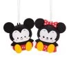 Better Together Disney Mickey And Minnie Magnetic Hallmark Ornaments, Set Of 2 -Hallmark Toys Shop Mickey and Minnie Christmas Ornaments 3HCM2402 01