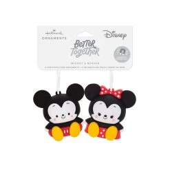 Better Together Disney Mickey And Minnie Magnetic Hallmark Ornaments, Set Of 2 -Hallmark Toys Shop Mickey and Minnie Christmas Ornaments 3HCM2402 04