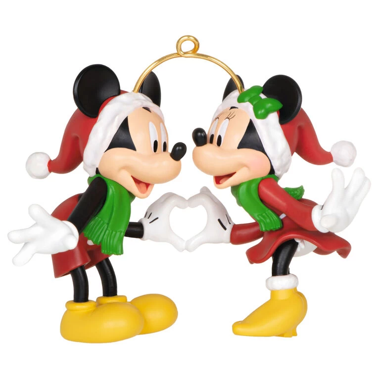 Hallmark Disney Mickey And Minnie A Season Of Love Ornament 3 Hallmark Disney Mickey And Minnie A Season Of Love Ornament