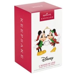 Hallmark Disney Mickey And Minnie A Season Of Love Ornament 11 Hallmark Disney Mickey And Minnie A Season Of Love Ornament -Hallmark Toys Shop Mickey and Minnie Hands Heart Keepsake Ornament 2099QXD6667 04