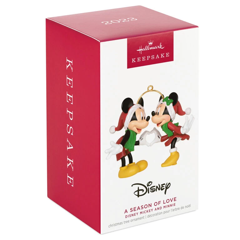 Hallmark Disney Mickey And Minnie A Season Of Love Ornament 6 Hallmark Disney Mickey And Minnie A Season Of Love Ornament - Image 4
