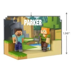 Hallmark Minecraft My World Personalized Ornament -Hallmark Toys Shop Minecraft My World Personalized Christmas Ornament 2499QHE2202B1 03