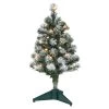 Hallmark Mini Flocked Pre-Lit Christmas Tree, 18.75" -Hallmark Toys Shop Miniature Flocked PreLit Keepsake Christmas Tree 2999QSB6339 01