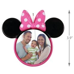 Hallmark Disney Minnie Mouse Ears Silhouette Personalized Photo Ornament -Hallmark Toys Shop Minnie Mouse Ears Shape Personalized Photo Ornament 2499QHE1963B3 03