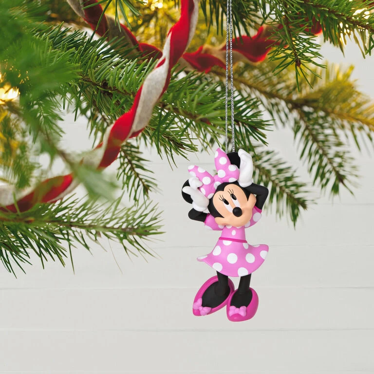 Hallmark Disney Minnie Mouse Polka-Dot Perfect Ornament 4 Hallmark Disney Minnie Mouse Polka-Dot Perfect Ornament - Image 2