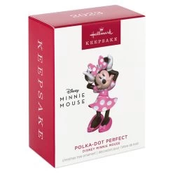 Hallmark Disney Minnie Mouse Polka-Dot Perfect Ornament 11 Hallmark Disney Minnie Mouse Polka-Dot Perfect Ornament -Hallmark Toys Shop Minnie Mouse PolkaDot Dress Keepsake Ornament 1699QXD6539 04