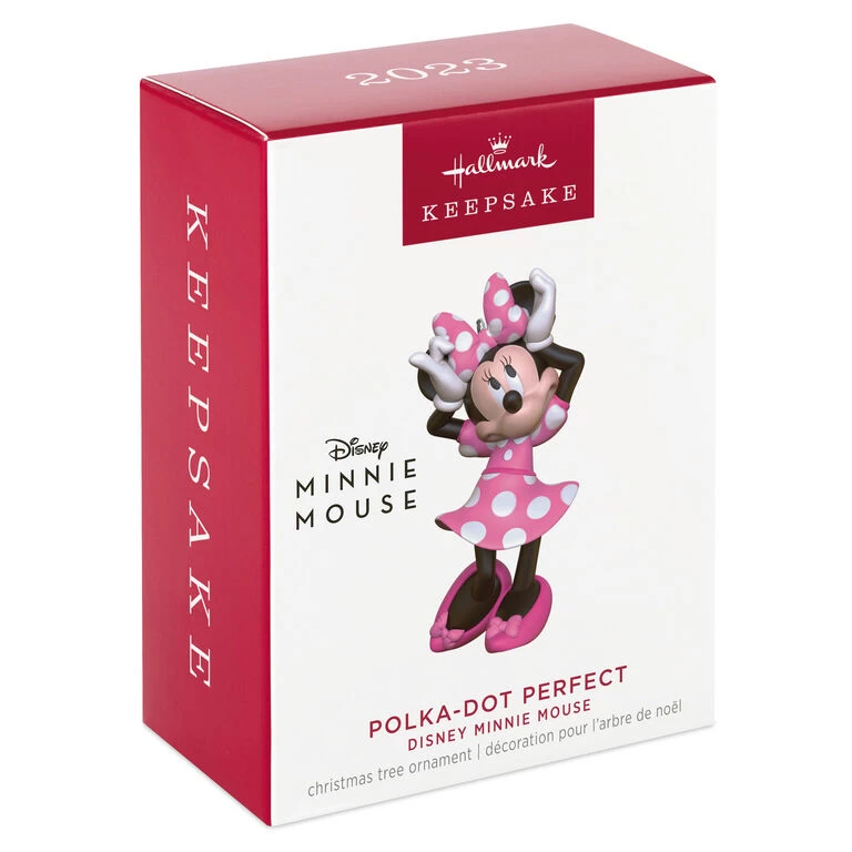 Hallmark Disney Minnie Mouse Polka-Dot Perfect Ornament 6 Hallmark Disney Minnie Mouse Polka-Dot Perfect Ornament - Image 4